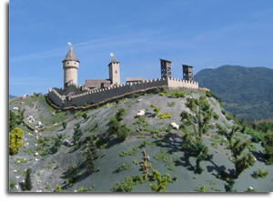 Le château de La Terrasse (Isère) en 1416